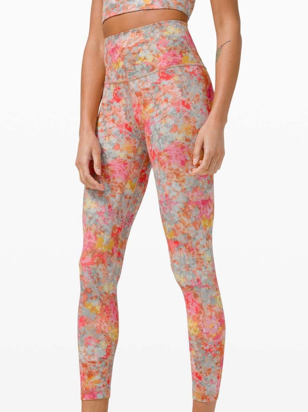 Lululemon Align Pant 28” in Inflorescence Multi size 4